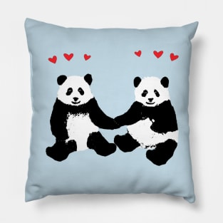 Panda Love Pillow