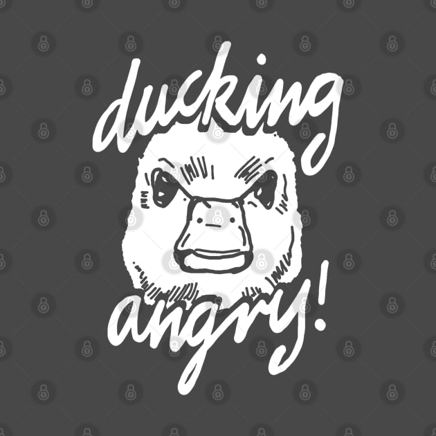 Angry Duck Meme by sketchnkustom