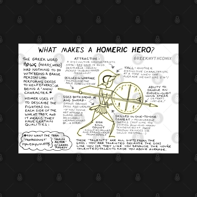 Greek Myth Comix - What Makes a Homeric Hero? by GreekMythComix