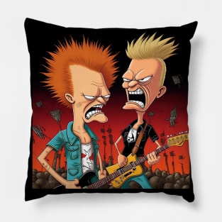 beavis and butthead - Design 2 Pillow