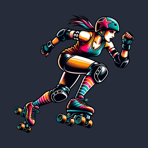 Roller Derby by Moniato