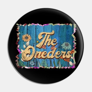 Vintage Oneders Name Flowers Limited Edition Classic Styles Pin