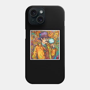 Detective drawing Phone Case