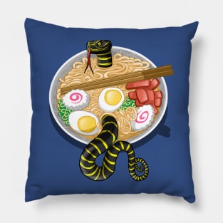 Ramen Snake Pillow