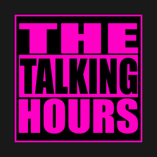 The Talking Hours - Pink Logo T-Shirt