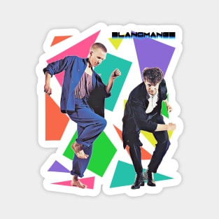 Retro 80s Synth Pop Blancmange Tribute Magnet