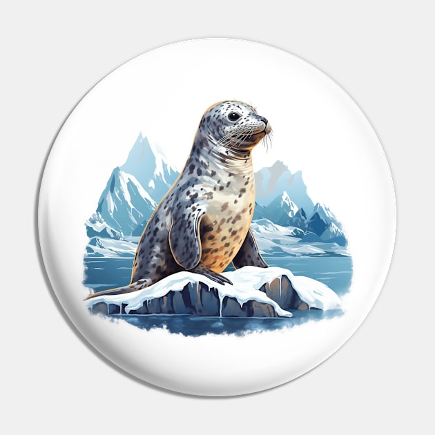 Leopard Seal Pin by zooleisurelife