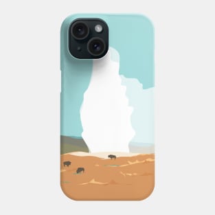 Old Faithful Geyser, Yellowstone National Park, Wyoming Phone Case