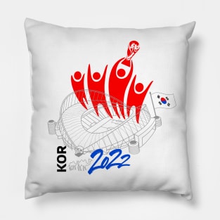 Korea World Cup Soccer 2022 Pillow