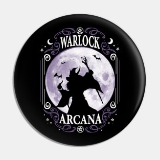 Warlock Arcana Pin