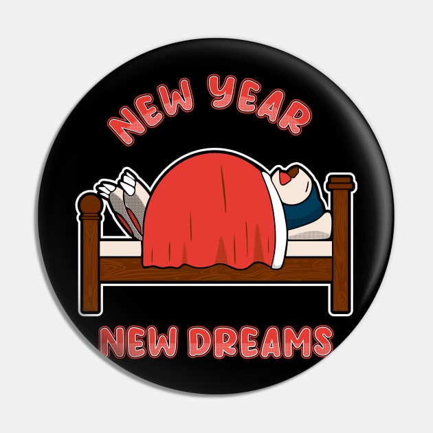 New Year New Dreams Pin by inkonfiremx