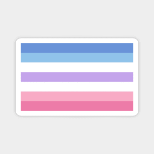 bigender pride Magnet