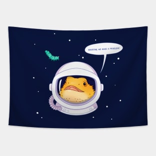 Astronaut Bearded Dragon, Space Theme! Tapestry