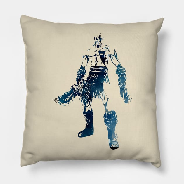 Kratos - God of War Pillow by Naumovski