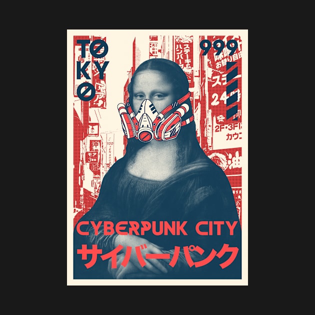 Monalisa CYBERPUNK 20XX by Area999