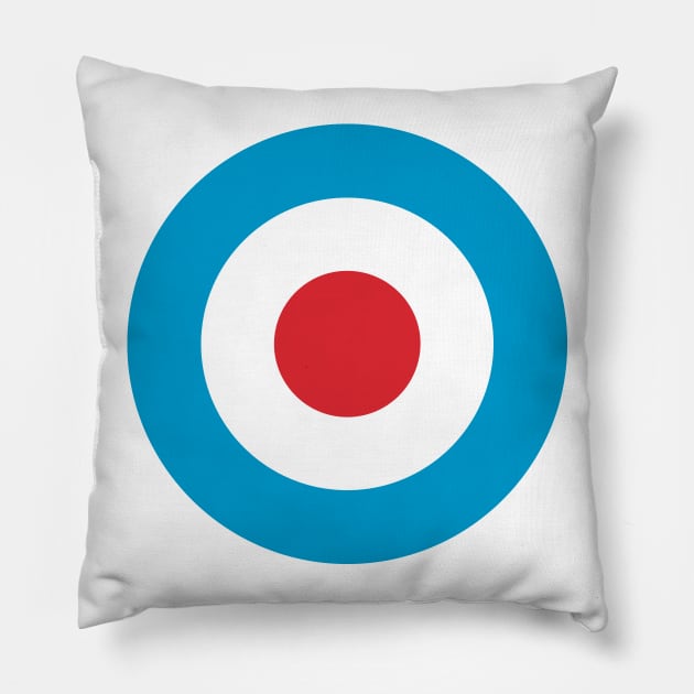 Simple Target Pillow by GermanStreetwear