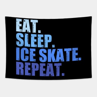 Ice Skating Funny Quote Tapestry