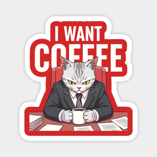 I want Coffee Magnet
