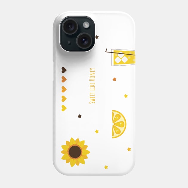 Yellow Aesthetic Phone Case by EmilyK