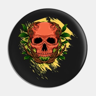 Demon skull Pin