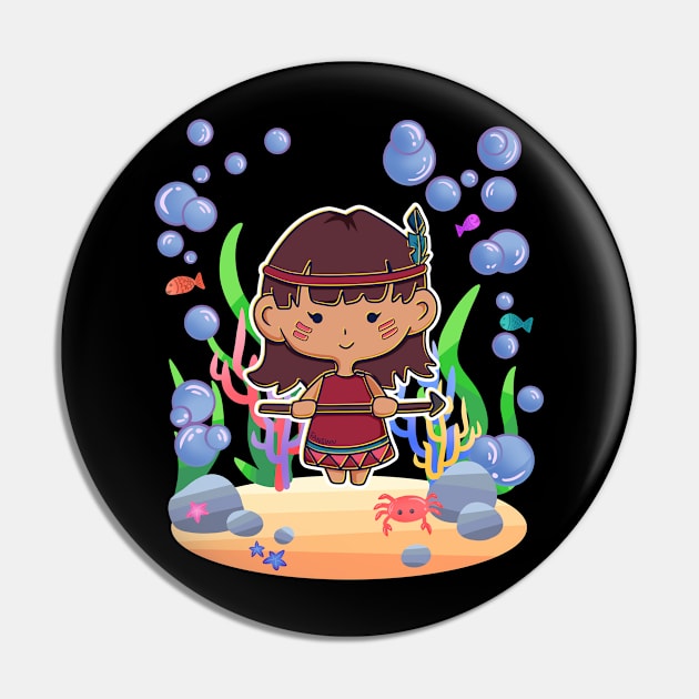 Nanny Indians Anime Manga Comic Gift Pin by fansinn