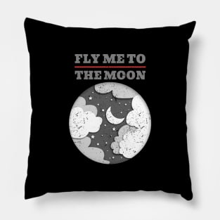 Fly Me To The Moon Pillow