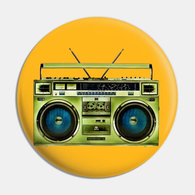 Boombox Pin by Pop Fan Shop