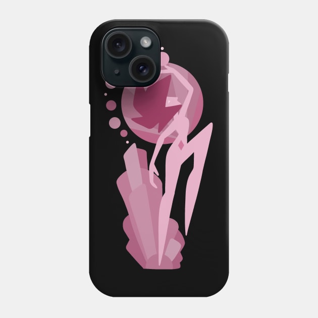 Diamond Authority - Pink Diamond Phone Case by valentinahramov