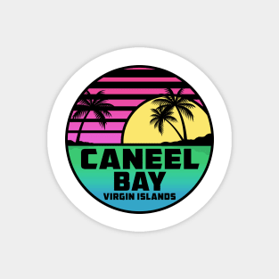 Caneel Bay Virgin Islands Saint John Tropical Beach Surfing Scuba Surf  Vacation Magnet