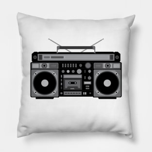 Retro Boombox Pillow