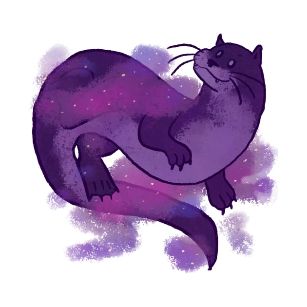 Galaxy Swimmer by gearfeathers