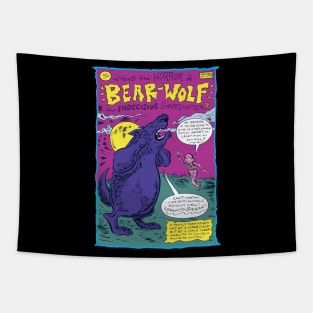 Bear Wolf! Tapestry