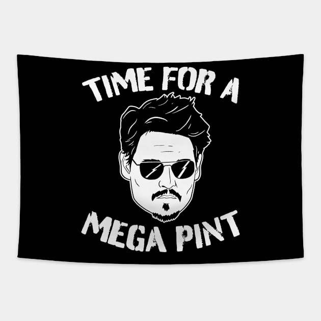 time for a mega pint Tapestry by FanaticTee