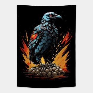 Raven Strong Tapestry