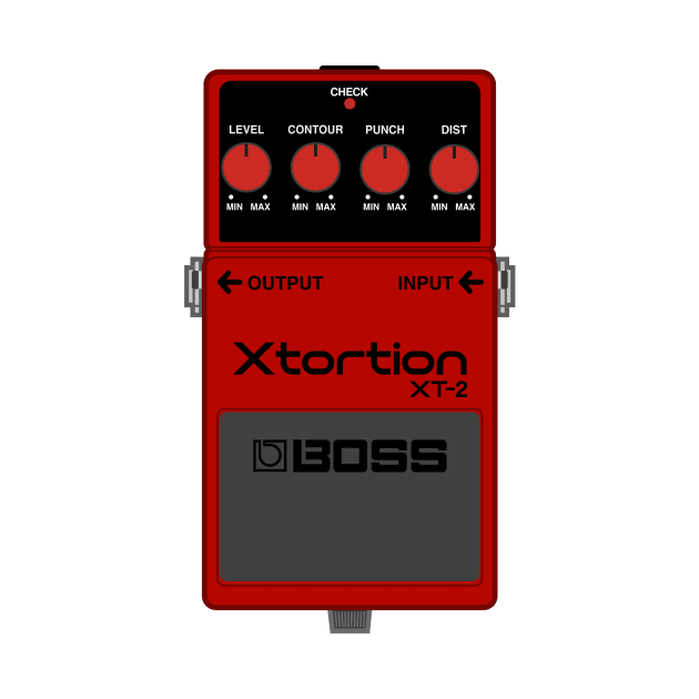 Boss XT-2 Xtortion Guitar Effect Pedal by conform