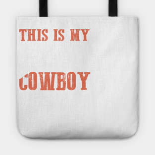 This Is My Lazy Cowboy Costume Tote