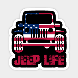 Jeep Vintage Retro Magnet