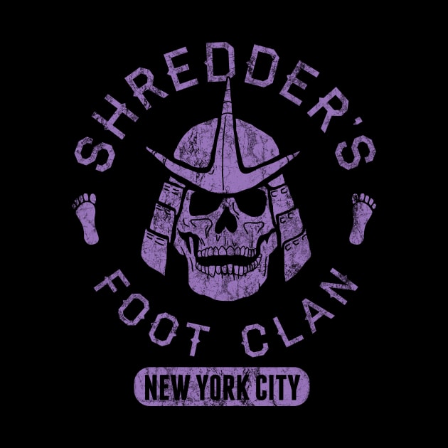 Bad Boy Club: Shredder's Foot Clan by joshln