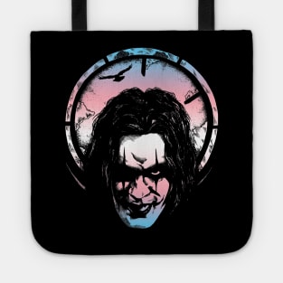 Crow trans pride Tote