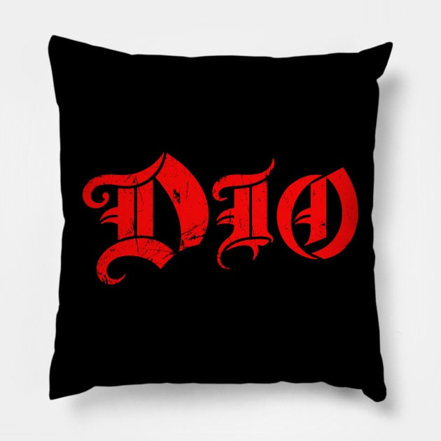 Dio Metal 80s Pillow by mother earndt