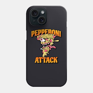 Pepperoni attack Phone Case