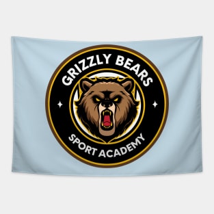 Grizzly Bears Academy Tapestry