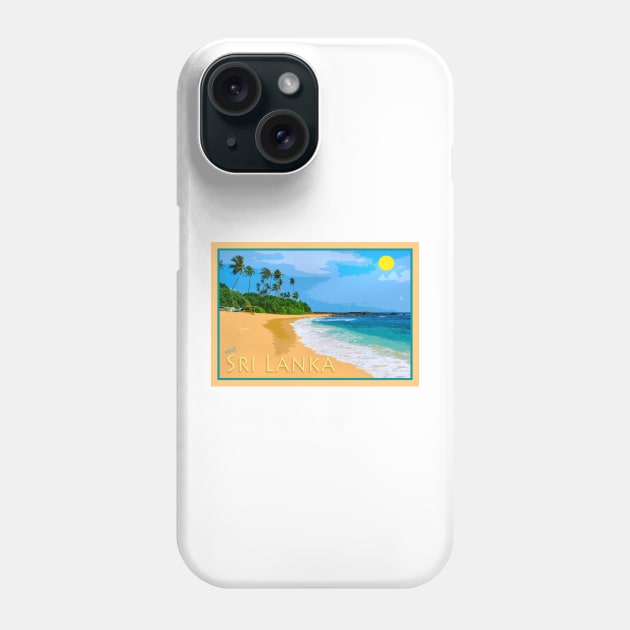 Sri Lanka Phone Case by geoffshoults