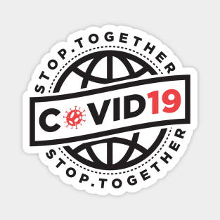 STOP Together COVID-19 Magnet