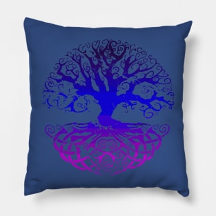 Yggdrasil the tree of life and the connection between worlds Pillow