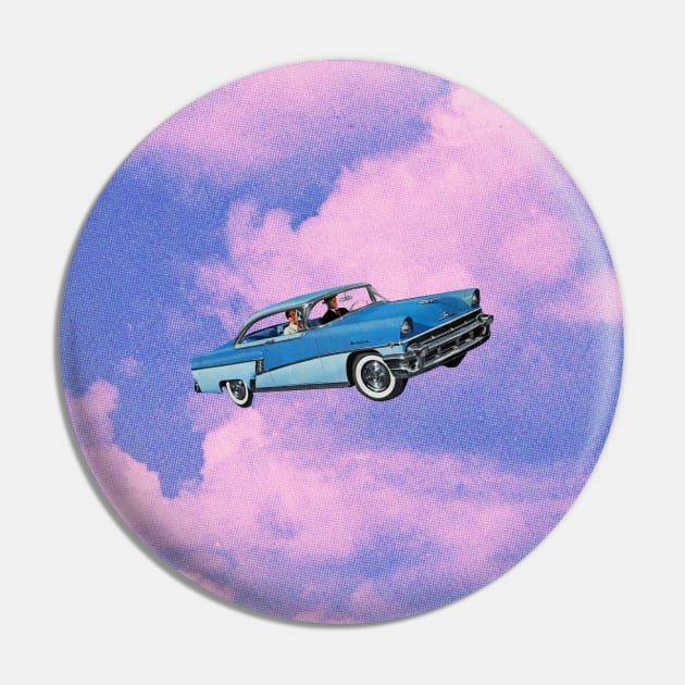 Flying dream Pin by CollageSoul