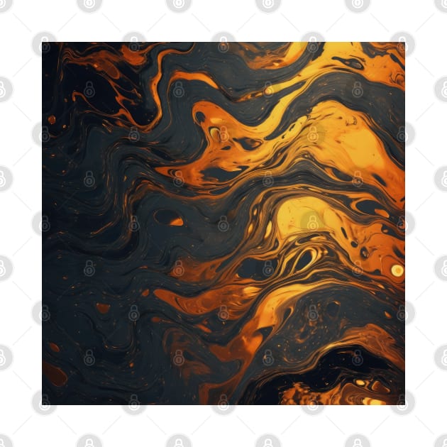 Stylized Liquid Stone Surface by Sheptylevskyi