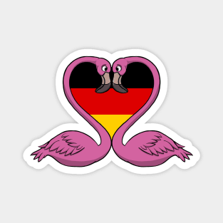 Flamingo Germany Magnet