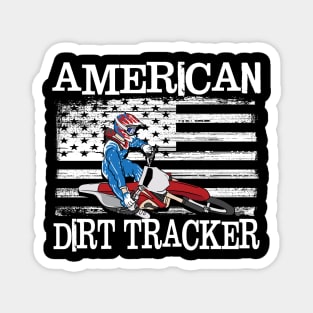 American Dirt Tracker Magnet