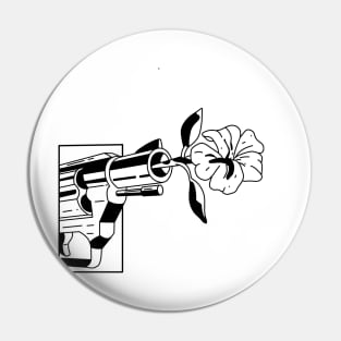 gun bloom Pin